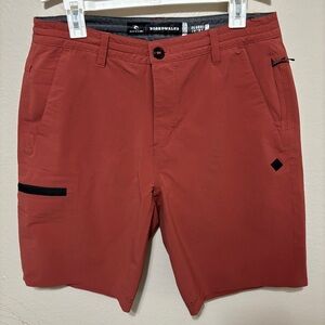Rip Curl Men's Rust Orange Boardwalk Hybrid Shorts